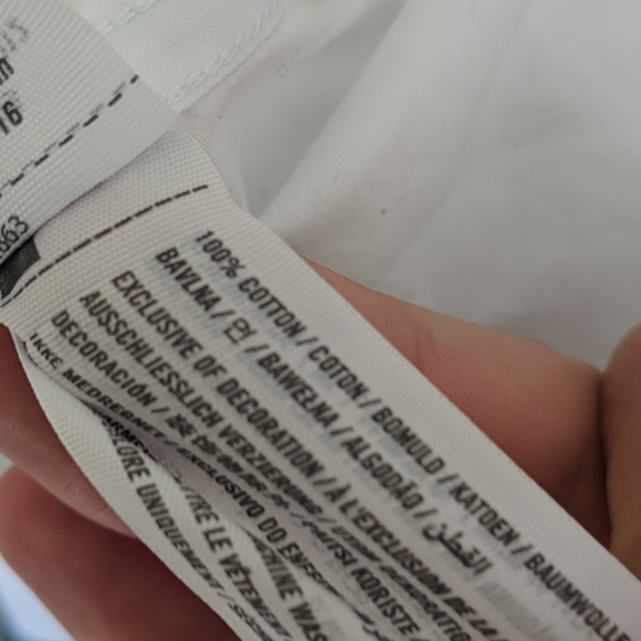 New Mens Abercrombie & Fitch White Button Up Shirt - Picture 4 of 4